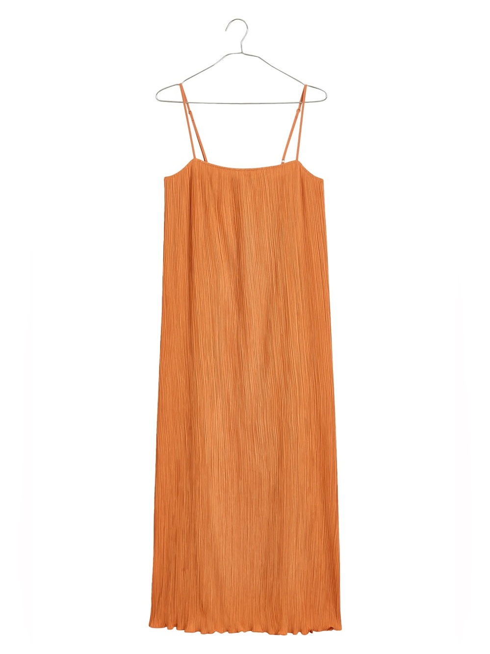 Madewell Women's Strappy Orange Maxi Dress